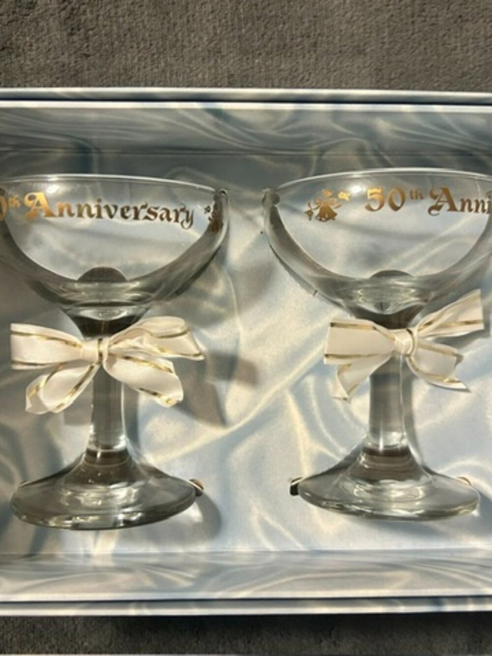 NWT Vintage Treasure Masters 50th Anniversary Toast Set